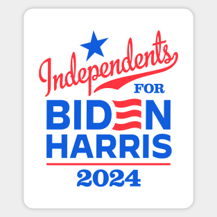 Independents For Biden 2024 Sticker